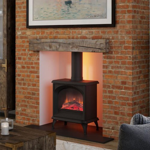 Kendal Stove with Back Lighting